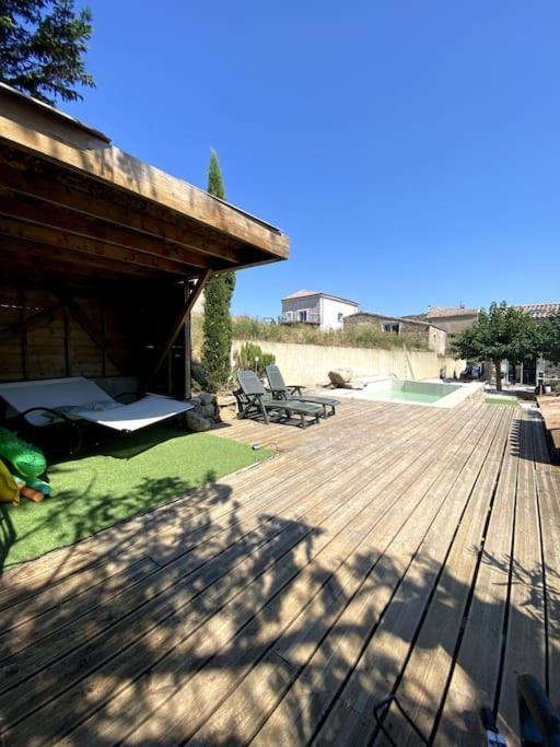 Villa Spacieuse -Vue Exceptionnelle- Piscine Saint-Romain-de-Lerps Екстериор снимка