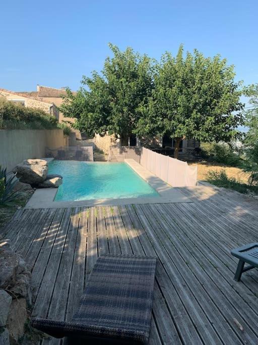 Villa Spacieuse -Vue Exceptionnelle- Piscine Saint-Romain-de-Lerps Екстериор снимка